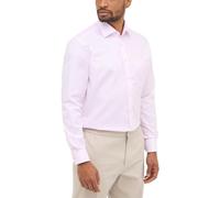 Eterna Camicia Manica Lunga Modern Fit Twill rosé Strutturato, 50 Uomo