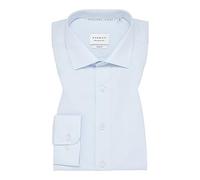 ETERNA Maglietta da uomo originale Slim Fit, Azzurro, 44