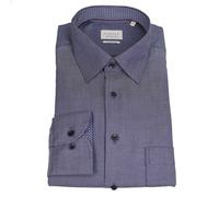 Eterna Uomo Camicia da Ufficio Maniche Lunghe Comfort Fit 1007 E141 17 Blu Scuro