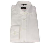 Eterna Uomo Camicia Maniche Lunghe da Ufficio Moderno Fit Beige Tinta Unita 8817