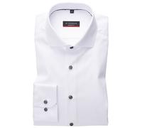 Eterna Uomo Camicia Maniche Lunghe da Ufficio Moderno Fit Bianche Tinta Unita