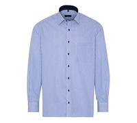 ETERNA Uomo fine Stripe Twill Shirt Comfort Fit 1/1 Blue 44_H_1/1