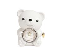Eternal Flower Bear Gift Box with Heart Necklace for Loved Ones