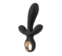 Eternal Inflatable Triple Vibratore Nero 18,9 cm