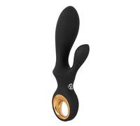 Eternal Inflatable Vibratore a forma di coniglio Nero 18,3 cm
