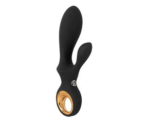 Eternal Inflatable Vibratore a forma di coniglio Nero 18,3 cm