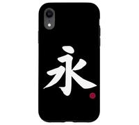 Eternal Kanji in giapponese lettera Giappone simbolo (anteriore e posteriore) Custodia per iPhone XR