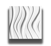 Eternal Parquet 10 o 20mq (40 Oppure 80 Pezzi) di Pannello Decorativo 3D a soffitto in EPS Isolante 50x50cm WELLAS Pacco da 10 Metri Quadrati