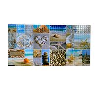 MAXI Pannelli 3D HI-RES Rivestimento a parete in PVC - MOSAICO MARE - Realistici e isolanti.