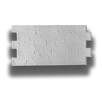 Eternal Parquet pacchi da 10 o 20 Pannelli 3D Rivestimento a Parete in PVC Effetto Pietra Bianca 96x48cm Realistici, isolanti Pacco da 20 Pannelli 96x48cm