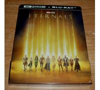 Eternals Nuovo Sigillato 4K UHD+Blu-Ray Steelbook Action Fantastico a-B-C