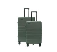ETERNITIVE E3 Pro Set 2 valigie 157 L media 60 L + grande 97 L TSA verde | Set di 2 valigie coordinate: 60 L + 97 L; lucchetto TSA su ciascuna, si ripongono una dentro l’altra