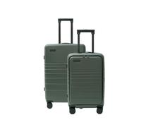 ETERNITIVE E3 Pro Set 2 valigie 97 L USB 37 L + media 60 L TSA verde | Set di 2 valigie coordinate: USB 37 L + 60 L; lucchetto TSA su ciascuna, si ripongono una dentro l’altra