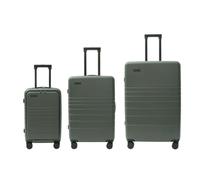 ETERNITIVE E3 Pro Set 3 valigie 194 L USB 37 L + 60 L + 97 L TSA verde | Set di 3 valigie coordinate: USB 37 L + 60 L + 97 L; lucchetto TSA su ciascuna, si ripongono una dentro l’altra