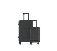 ETERNITIVE - Set di 2 Valigie Rigide - Piccola e Grande I ABS I Dimensioni: 55 & 75,5 cm I Set di Bagagli con Lucchetto TSA I Ruote a 360° I Trolley Leggero e Durevole I Grafite