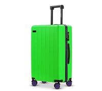 ETERNITIVE - Valigia Media | Valigia Rigida in ABS | Dimensioni: 65,5 x 43,5 x 26,5 cm 60L | Trolley con Lucchetto TSA | Bagaglio con 4 Ruote a 360° | Durevole | Verde