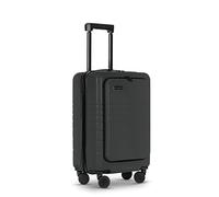 ETERNITIVE - Valigia Piccola | Valigia Rigida in ABS | Dimensioni: 54 x 34 x 21 cm 40L | Trolley Bagaglio a Mano con Lucchetto TSA | Ruote a 360° | Supporto per Cellulare e Bevande | Colore: Grafite