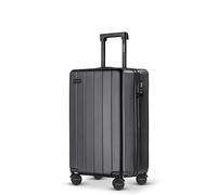 ETERNITIVE - Valigia Piccola | Valigia Rigida in ABS | Dimensioni: 55 x 35,5 x 23 cm 37L | Trolley Bagaglio a Mano con Lucchetto TSA | 4 Ruote a 360° | Nero