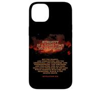 Eternity is a Long Time to Be Wrong - Revelation 21:8 Hell Custodia per iPhone 14 Plus