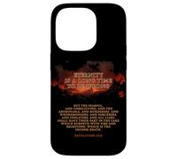 Eternity is a Long Time to Be Wrong - Revelation 21:8 Hell Custodia per iPhone 14 Pro