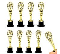 Eterspr 8 Pezzi Trofei Premi, Coppa per Trofei, Statuette Trofeo Premio per Feste, per Compleanni di Bambini, Decorazioni per Feste, Regalini e Premi