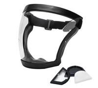 Eteslot Anti-Fog Protective Full Face_Shield, Reusable Super Face Protective , HD Adjustable Face Visor(with Filter)