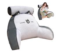 Eteslot rinfrescante Letto, Cuscino da Lettura per Letto, Cuscino Posteriore | Cuscino per Sedia | Cuscino da Seduta | Sedia a Cuscino | Cuscino Schienale con Braccioli Supporto Schiena