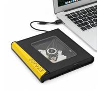 ETFJZZ Lettore CD DVD esterno USB 3.0 Tipo-C masterizzatore CD/DVD +/-RW, lettore DVD portatile sottile lettore DVD masterizzatore registratore per PC desktop Windows 11/10/8/7 MacBook Mac Linux Mac