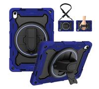 ETGOKJM for Huawei MatePad 11.5 2024 & 2023 Released inch Tablet Case, Heavy Duty Shockproof Kids TPU Kickstand Rugged Protective with Hand Strap Carrying(Dark Blue)