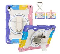 ETGOKJM for Huawei MatePad 11.5 2024 & 2023 Released inch Tablet Case, Heavy Duty Shockproof Kids TPU Kickstand Rugged Protective with Hand Strap Carrying(Pembe)