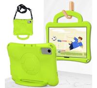 ETGOKJM for Samsung Galaxy Tab A11+/A11 Plus 11" SM-X230/235/236(2025) Custodia for Tablet Leggera Antiurto for Bambini con Manico Protettiva for(Grass Green)