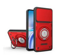 ETGOKJM for ZTE Blade A36 4G/5G Case, Shockproof Phone Cover with Built-in Kickstand & Slide Camera Protector, Heavy Duty Drop Resistant Full Body Protective(K?RM?z?)