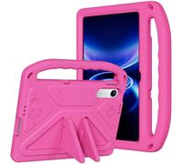 ETGOKJM Kids Case Compatible with Redmi Pad 2 SE 9.7 inch 2026 Released,Light Weight Shock Proof Handle Stand Friendly Protective Cover +Shoulder Strap(Rose Red)