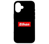 Ethan Bold Nome Umorismo minimo Identità Ethan Meme Custodia per iPhone 16
