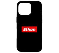 Ethan Bold Nome Umorismo minimo Identità Ethan Meme Custodia per iPhone 16 Pro