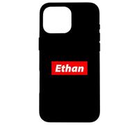 Ethan Bold Nome Umorismo minimo Identità Ethan Meme Custodia per iPhone 16 Pro Max