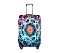 Ethebre Galaxy Space Boho Mandala Copertura elastica per bagagli, copertura protettiva per valigia, antipolvere, antigraffio, protezione per bagagli elasticizzata per viaggi di lavoro, Mandala Boho