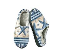 Ethebre Pantofole vintage a forma di stella marina Stirpe per donne e uomini, Stella marina vintage Stirpe, 41/42 EU