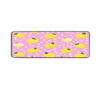 Ethebre Tappeto Cucina Giallo Limoni Pois 183x61 cm
