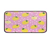 Ethebre Tappeto Cucina Giallo Limoni Pois 99x51 cm