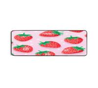 Ethebre Tappeto da cucina a pois fragola carino 183 x 61 cm