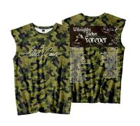 Ethel Cain The Willoughby Tucker Forever Tour 2025 Canotte Senza Maniche Gilet Donna Uomo Outdoor Streetwear, Mimetico, S