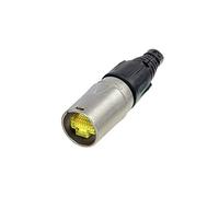 EtherCON Cable Connector, RJ45 maschio, nichel, Ø cavo 4,5-8 mm, rugged