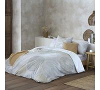 ETHERE Copripiumino AIMI per letto da 90 cm, copripiumino 150 x 220, 100% cotone 200 fili, extra morbido, chiusura con bottoni nascosti.