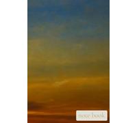 Ethereal Amber Gradients Notebook: Luxury Textured Oil Paint Abstract Journal for Creative Flow and Deep Thoughts