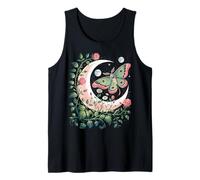 Ethereal Celestial Moth Butterfly Flowers Moon Aesthetic Canotta