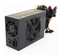 Ethereum Bitcoin Mining Rig 2000W Alimentazione elettrica con 3 Ventola Automatica di Controllo Termico, 180V ~ 264V Bitcoin Enteroger Alimentazione GPU
