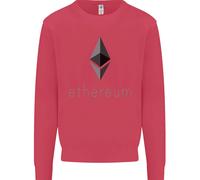 Ethereum Crypto Monete Bambini Felpa Maglione