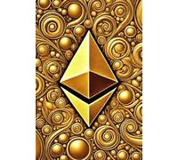 Ethereum Notebook: Trading Journal: 6" x 9", 100 lined apges, Ethereum design on every page, accessory for crypto lovers and blockchain enthusiasts, tracker for your daily investment