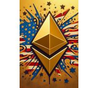 Ethereum Notebook: Trading Journal: 6² x 9², 100 lined pages, Ethereum on every page, accessory for crypto lovers and blockchain enthusiasts, tracker for your daily investment
